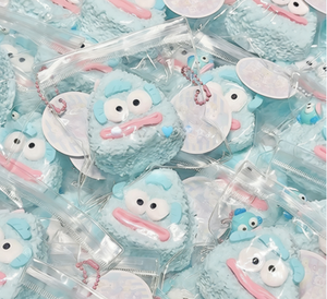 Jouet Squishy Anti-Stress en Forme <span class=keywords><strong>de</strong></span> Boule <span class=keywords><strong>de</strong></span> Riz, Gâteau ou Pain, Doux et à Rebond Lent, pour Enfants - Product Image 4