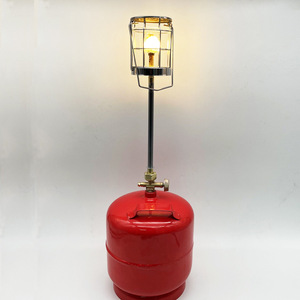 Lámpara de gas propano para exteriores con jaula protectora para camping y uso al aire libre - Product Image 2