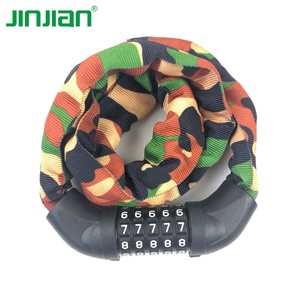 Candado de <span class=keywords><strong>cadena</strong></span> de <span class=keywords><strong>bicicleta</strong></span> de acero resistente negro Jinjian, <span class=keywords><strong>cadena</strong></span> de <span class=keywords><strong>bicicleta</strong></span> segura de alta seguridad personalizada <span class=keywords><strong>para</strong></span> candado de <span class=keywords><strong>cadena</strong></span> de <span class=keywords><strong>bicicleta</strong></span> - Product Image 3