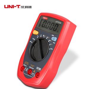 Multímetro Digital LCD UNI-T UT33A+, Medidor de Resistencia y Capacitancia, Probador de Voltaje CA - Product Image 3