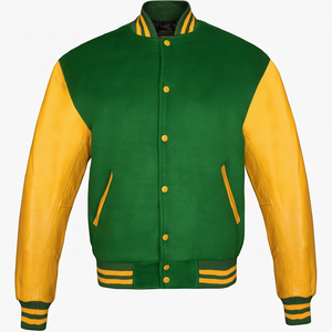 High Quality Wholesale OEM Plus Size Custom Embroidery Varsity <b>Jacket</b> College, Baseball, <b>jacket</b> for <b>men</b> - Product Image 1