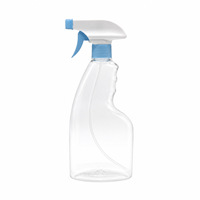 Pulvérisateur à pompe rechargeable de grande capacité 600 ml en PET, brume fine, buse réglable, design ergonomique, pour le nettoyage