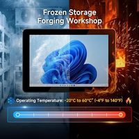 Avec le processeur Intel Celeron N5100, ce PC industriel à écran tactile offre des performances élevées et une faible consommation d'énergie