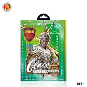 ฟิล์มกระจกนิรภัยลายลิงคิง 3 มิติ สำหรับ <span class=keywords><strong>iPhone</strong></span> <span class=keywords><strong>11</strong></span> 12 13 14 15 16 <span class=keywords><strong>Pro</strong></span> 17 <span class=keywords><strong>Pro</strong></span> Max อุปกรณ์เสริมโทรศัพท์มือถือ - Product Image 3