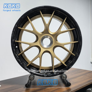 KBKB Nuevas Llantas de Fibra de Carbono de Lujo, Placa Central de Magnesio, Llantas Forjadas de Competición de 17-21 Pulgadas, PCD ET Personalizado - Product Image 3