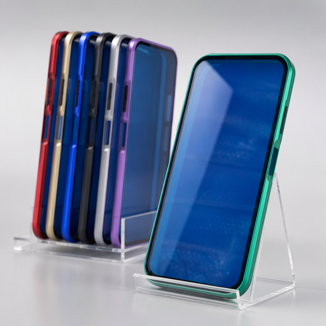 Double Side HD 360 Protection Adsorption Metal Frame Glass Magnetic Phone Case for Iphone 16 Pro Max Back Cover 17 Pro Max Cases