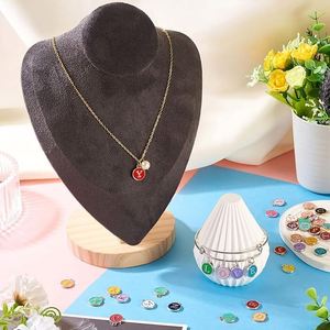 Dijes de Letras Inglesas de Doble Cara, Colgantes de Alfabeto Esmaltados de Doble Cara de la A a la Z para Manualidades de Joyería, Collares, Pulseras y Pendientes - Product Image 3