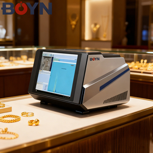 เครื่องวิเคราะห์โลหะมีค่า BOYN BNEDS-5800 Pro Gold Karats Tester XRF สำหรับตรวจสอบความบริสุทธิ์ของเครื่องประดับเศษซากเงิน พร้อมรายงานผล - Product Image 1