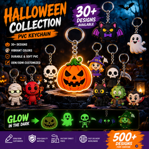 Llavero <span class=keywords><strong>de</strong></span> caja ciega personalizado, figura <span class=keywords><strong>de</strong></span> anime <span class=keywords><strong>de</strong></span> <span class=keywords><strong>Halloween</strong></span>, llavero <span class=keywords><strong>de</strong></span> vinilo 3D, venta directa <span class=keywords><strong>de</strong></span> fábrica, regalo personalizado al por mayor - Product Image 2