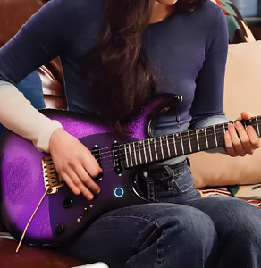 กีตาร์ไฟฟ้าอัจฉริยะ <span class=keywords><strong>Enya</strong></span> Inspire Pro พร้อมการตกแต่งแบบเงา ผลิตจากคาร์บอนไฟเบอร์ พร้อมโปรเซสเซอร์เอฟเฟกต์ระดับมืออาชีพในตัว - Product Image 3