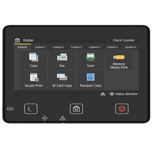 เครื่องพิมพ์เลเซอร์สีออลอินวัน I-SENSYS MF754Cdw ไร้สาย, Wi-Fi, เชื่อมต่อเครือข่ายและพีซี MF754Cdw i-SENSYS พร้อมพอร์ต USB และ Wi-Fi N - Product Image 4