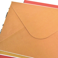 Enveloppes d'invitation de mariage en papier imprimé de luxe avec logo personnalisé, cartes de vœux, enveloppes