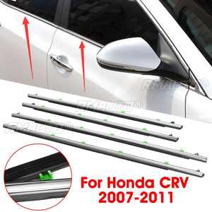 Autoleader 4 pièces Bande de garniture d'étanchéité de fenêtre de voiture pour Honda CRV 2007 2008 2009 2010 2011 - Product Image 1