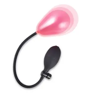 Plug Anal Inflável Vermelho Mini Massageador Prostático e Expansor para Homens Brinquedos Sexuais Anais - Product Image 3