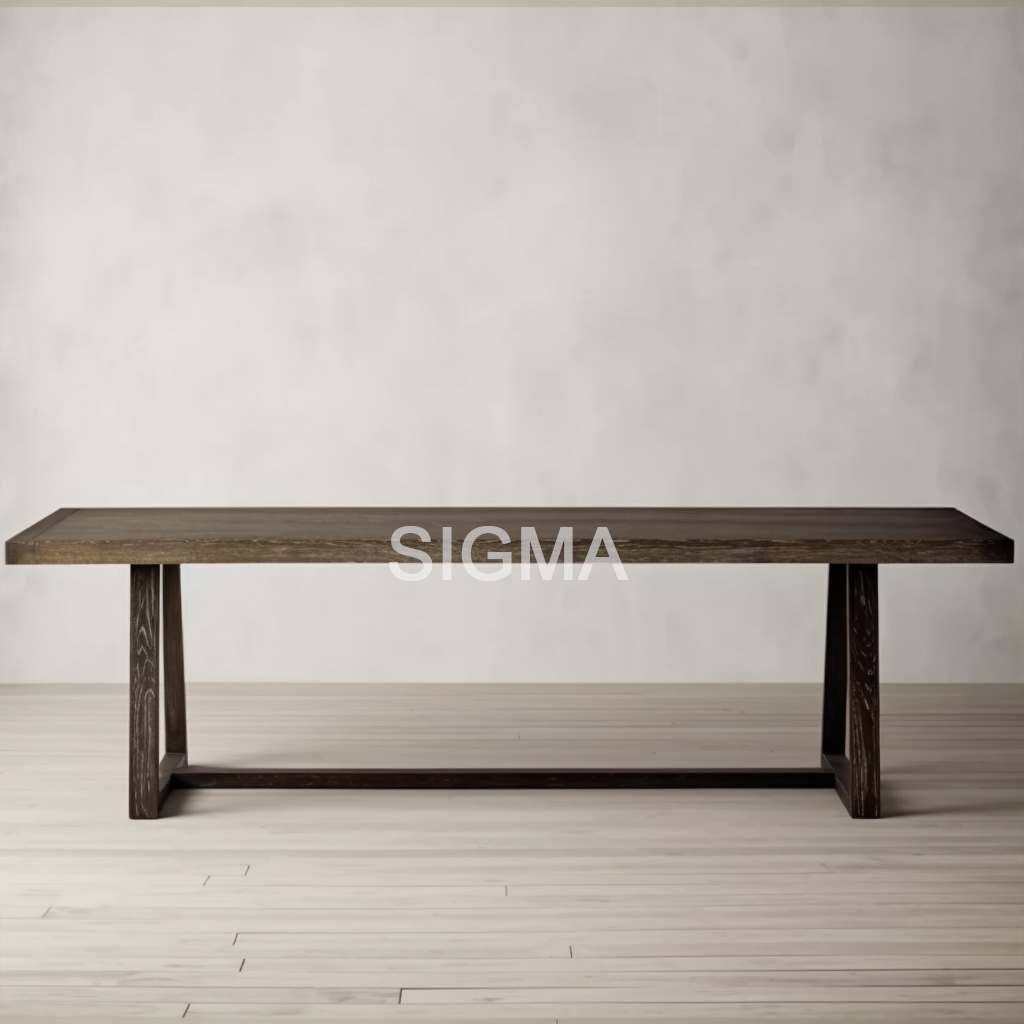 Modern Wood Living Room Table Extendable Rectangular Table Dinning Table And Chair Set