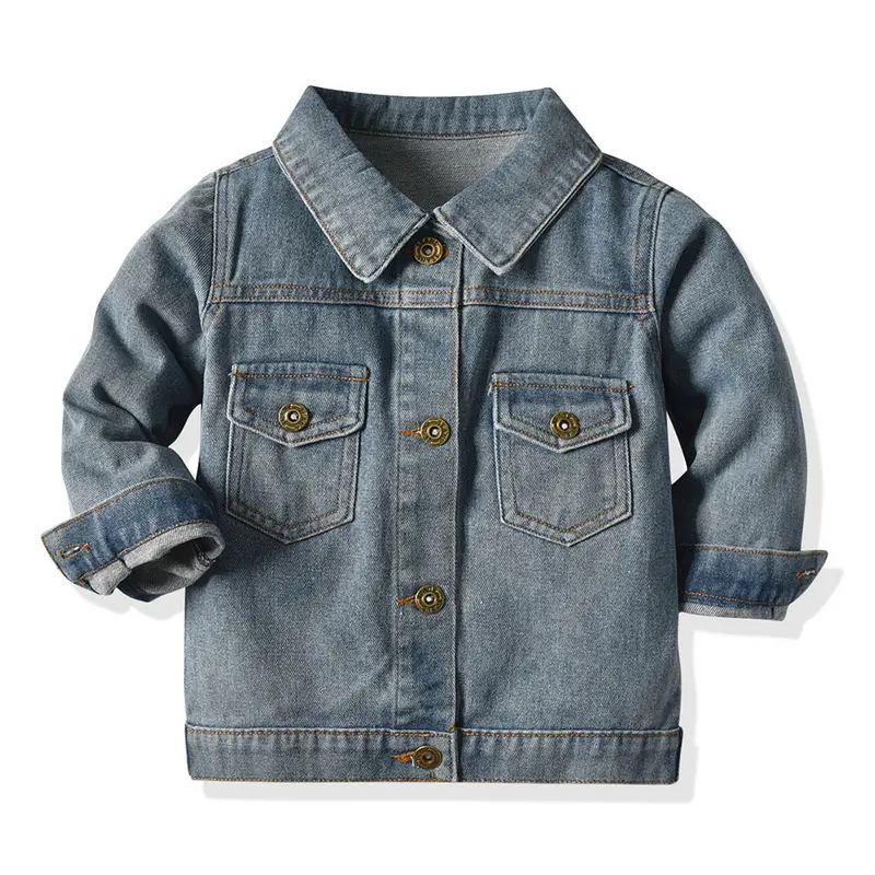 Veste en jean de haute qualité pour garçon, manteau d'extérieur pour bébé