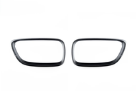 Grille de calandre noire double/simple en maille F90 M5, accessoires de modification pour la face avant