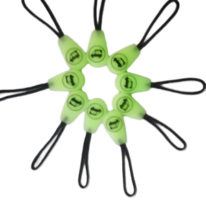 Eco-Friendly Plastic TPU Non-Lock Painted Zipper Slider Large T Shape Heavy Duty 400N Load Force - Product Image 1