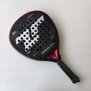 Padel <span class=keywords><strong>Racket</strong></span> Chiều Cao Hiệu Suất | Sợi Carbon Padel Vợt Tennis Vợt 3D Kết Cấu Cuối Cùng Mái Chèo Vợt Tennis Vợt Cho Spin & An Toàn - Product Image 3