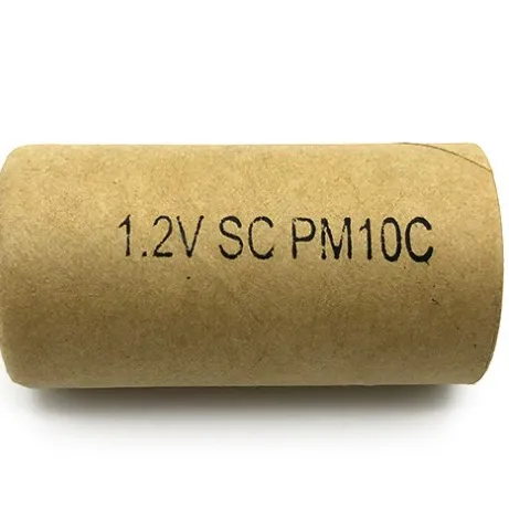 GEB Baterai Sub-C PM10C Daya Tinggi, Ni-cd Dapat Diisi Ulang 1.2V SC 1500MAh dengan Pelepasan 10C untuk Peralatan Listrik