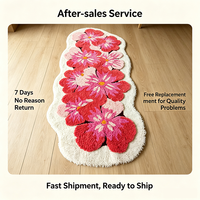 Tapis de sol insonorisant Blanket Warehouse Pink Mirror Pocahonty pour usage domestique, chambre à coucher, coiffeuse, salon, chambre d'enfant