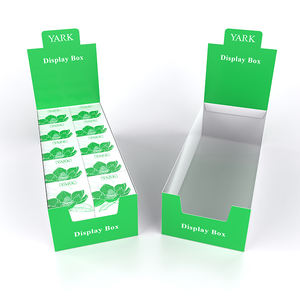 Boîtes d'affichage en carton ondulé imprimées sur mesure, présentoir de comptoir, emballage pour cartouches de cartouches, vente au détail - Product Image 6