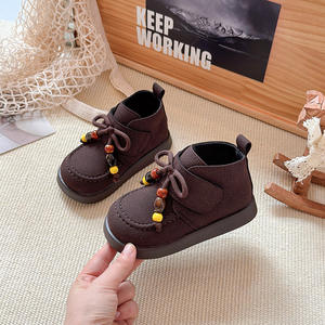 <span class=keywords><strong>Botas</strong></span> Cortas para Niña, Otoño 2025, Multifuncionales, con <span class=keywords><strong>Cordones</strong></span>, Estilo Retro Casual, Tipo Boken Martin - Product Image 4