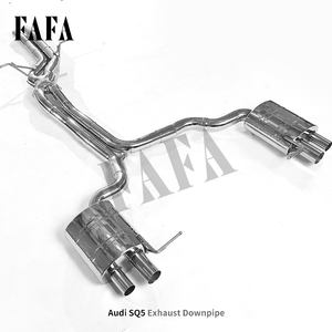 ऑडी वर्ग 5 के लिए स्टेनलेस स्टील निकास प्रणाली मध्य-पूंछ उच्च प्रदर्शन बिल्ली बैक निकास पाइप मफलर वाल्व निकास - Product Image 4