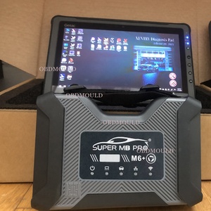 ซูเปอร์ MB Pro M6+ สำหรับรถยนต์เบนซ์และรถบรรทุก เครื่องมือ DOIP MB STAR C6 สำหรับการวินิจฉัยและการตั้งโปรแกรมทั้งระบบ พร้อมใช้งาน +F110 - Product Image 3
