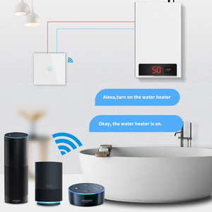 Interruptor Inteligente WiFi/Zigbee para Aire Acondicionado, Calentador de Agua y Caldera, Control por Aplicación, Diseño Abatible, Uso Doméstico, Eléctrico, 20A/40A, 8000W, Compatible con Alexa - Product Image 5