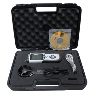 CEM 2 in 1 CMM CRM เครื่องวัดความเร็วลมแบบดิจิตอลพร้อมมาตรวัดความดันแบบดิฟเฟอเรนเชียล เครื่องวัดการไหล เครื่องวัดความเร็วลม DT-8897 - Product Image 2
