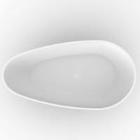 CUPC Vente en gros Design moderne 1.5m pierre artificielle blanche autoportante écologique baignoire égouttoir salle de bain traditionnelle