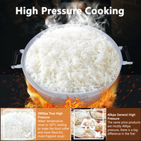 Cuisinière à riz au gaz à prix d'usine, 15 litres, avec cuve intérieure en aluminium moulé pour 70 à 80 personnes, cuisinière à riz au gaz commerciale