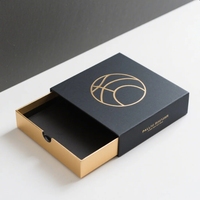 Caja de embalaje de ropa de personalización personal de alta gama, caja de regalo de papel corrugado, zapatos, calcetines, bufanda, gorra, caja de embalaje con LOGO