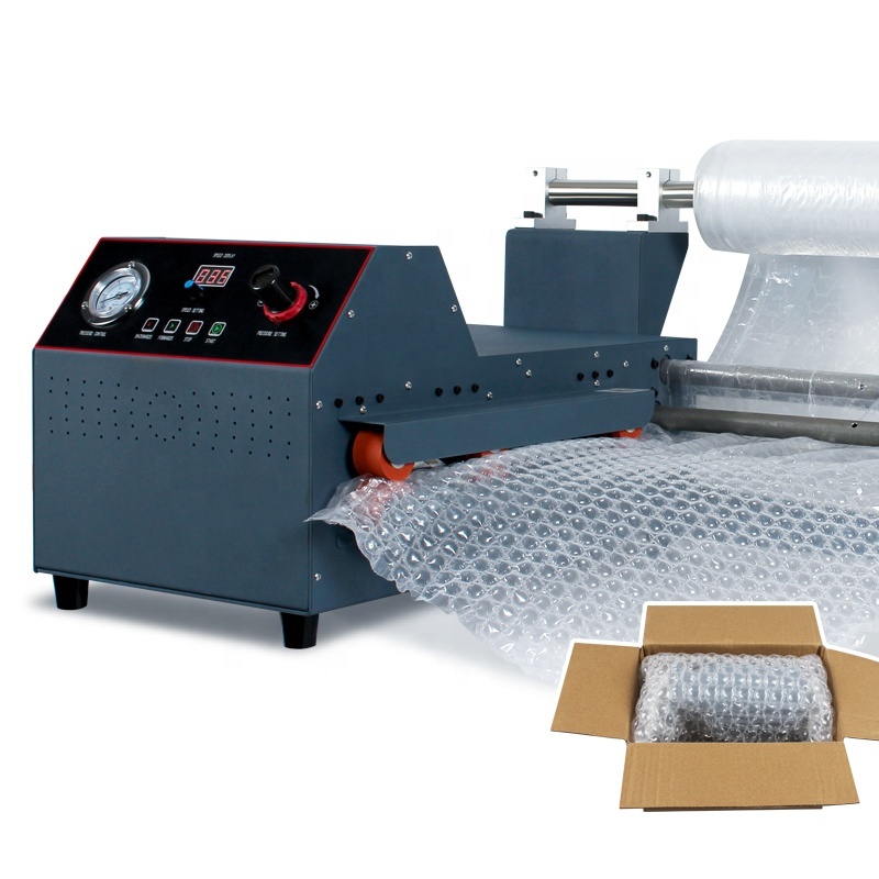 VEVOR 110V Air Pillow Packaging Machine - Portable Inflatable Cushion Wrap Maker With 164 Ft Test Film