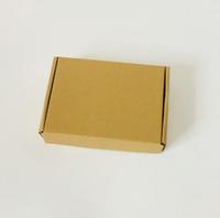 Boîte d'avion carrée ondulée extra dure à trois couches emballage d'artisanat cadeau réutilisable sérigraphie petit Carton Dongguan