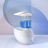 WC intelligent électrique multifonctionnel à chasse automatique, à siphon en S, télécommandé, de forme ronde pour salle de bain