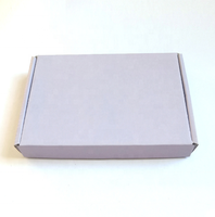 12X8X3 Promotie Bedrukt Groot Formaat Verpakking Mailer Chocolade Verzending Geschenkdozen Met Logo Zonder Lijm Coffeeshops Restaurant
