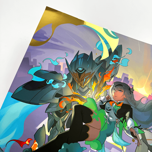 Folha de ouro personalizada Art Prints Paper Poster Video Game Honkai Star Rail Firfull Flyshine Ilustração Decoração Wall Print <span class=keywords><strong>Posters</strong></span> - Product Image 4