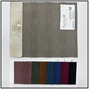 Tissu de chemise en pur coton Premium Facebook 36 |   Qualité supérieure pour les vêtements pour hommes et femmes |   Prix d'usine abordable - Product Image 1