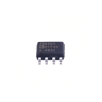AD620ARZ-REEL Amplificateur d'instrumentation CI SOIC-8 Composant semi-conducteur de traitement de signal de précision AD620A AD620ARZ-REEL