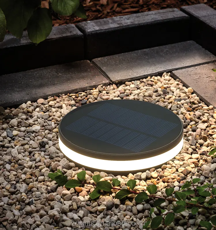 New Style Garden Solar Light Solar Ground Lamp Waterproof Floor Light For Garden