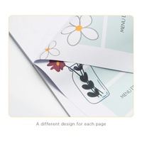 Service d'impression, carnet de notes avec couverture en carton personnalisée, agenda hebdomadaire, planificateur mensuel, calendrier, bloc-notes