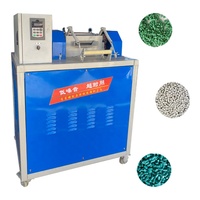 Granuleuse à granulés plastiques robuste en promotion pour lignes de recyclage PP PE ABS PC PA PPR, avec coupeur automatique et moteur