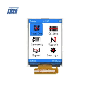 Rekabetçi fiyat mcu spi arayüzü ips 2.8 ''lcd panel 240x320 2.8 inç tft lcd ekran modülü