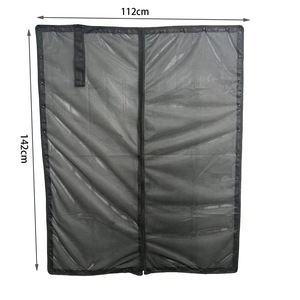 Rideau de porte magnétique pour camping-cars et voitures, rectangulaire, en tissu maillé 3D respirant, pare-soleil, accessoire de camping pour véhicule - Product Image 5