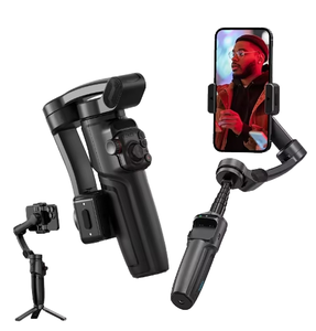 Estabilizador <span class=keywords><strong>de</strong></span> Gimbal para 3 Teléfonos TOKQI M05, Seguimiento Facial Automático, Rotación <span class=keywords><strong>de</strong></span> 360 Grados, Video Fluido, para 5.2, 3000 mAh - Product Image 1