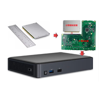 PC Industri Kompak CMCM2FB+BKCM8i5CB8N Mini Box PC Modul Komputasi dengan Dua Port Jaringan