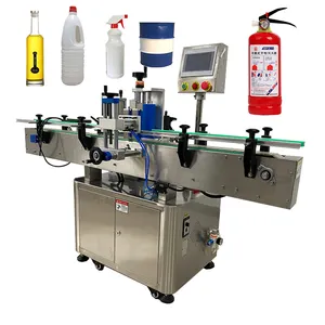 Widely Used Industry Labeller Equipment Top And Side Labeling Machine For Glass Jars/bottles