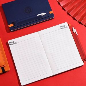 Libreta Personalizada con Diseño de Ciervo, Cubierta Magnética de Cuero PU, Encuadernación Cosida, con Portaplumas, Tamaño A5 - Product Image 4